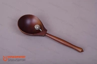 Ложка с бубенцом Мастерская Сереброва тонированная