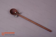 Ложка длинная с бубенцом Мастерская Сереброва тонированная
