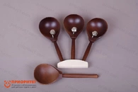 Ложки веерные с бубенцами Мастерская Сереброва тонированные