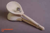 Ложки в станке с бубенцами Мастерская Сереброва без росписи