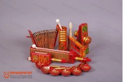 Комплект инструментов «Юниор» Мастерская Сереброва с росписью1