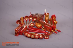 Комплект инструментов «Скоморох» Мастерская Сереброва с росписью1