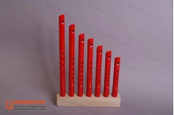 Комплект свирелей (7 тональностей: C, D, E, F, G, A, H) с подставкой1