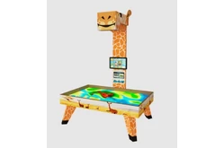 Интерактивная песочница с дизайнерским оформлением Жираф1