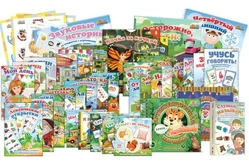 Набор настольных игр и наклеек «Все включено. Настольные пособия»1