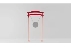 Элемент для музыкального парка Гонг1