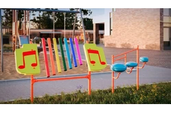 Элемент для музыкального парка Металлофон1