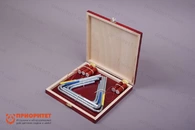 Комплект треугольников №1 Профи в деревянном кейсе (10-12-14-16-18 см., D=8 мм.)