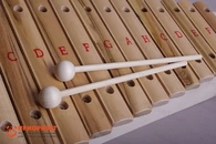 Ксилофон диатонический До мажор (15 пластин, на высоком резонаторе) лак