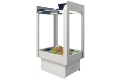 Тумба для интерактивной песочницы «Домик» на колёсиках1