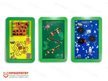 Набор игровых панелей-лабиринтов №1 (Пираты, Джунгли, Космолет)1