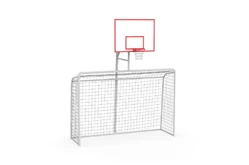Ворота с баскетбольным щитом. (Сетка в комплекте)1