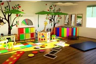 Светлая сенсорная комната в детском саду