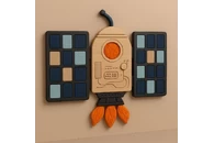 Тактильная панель Спутник на солнечных панелях