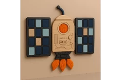 Тактильная панель Спутник на солнечных панелях1