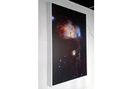 Настенное панно Звездное Небо фотопечать с мерцанием 70х70 см