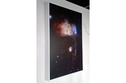 Настенное панно Звездное Небо фотопечать с мерцанием 70х70 см1