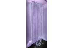 Каскад фибероптических волокон зеркальный 100 волокон1