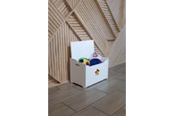 Ящик для игрушек ЗВЕЗДА белый