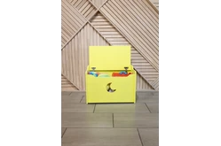 Ящик для игрушек ЛУНА желтый1