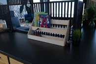 Полка-органайзер для книг, шлиф