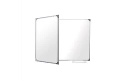 Двухэлементная магнитно-маркерная доска 100х255 - алюминиевый профиль створка слева1