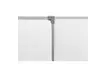 двухэлементная магнитно-маркерная доска 100х255 - алюминиевый профиль створка слева 85х170_1