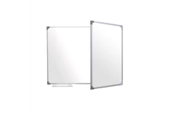 Двухэлементная магнитно-маркерная доска 120х255 - алюминиевый профиль створка справа1