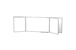 Пятиэлементная магнитно-маркерная доска 120х3001