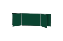 Пятиэлементная магнитно-меловая доска 100х5001