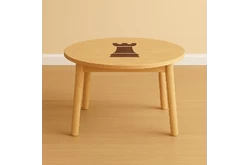 Круглый стол Ладья для шахматного кабинета1