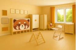 Комплект мебели «Раздевальная комната» для детей до 1 года1