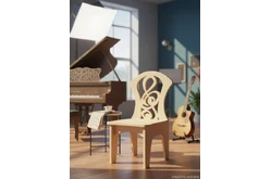 Стул взрослый Скрипичный ключ1