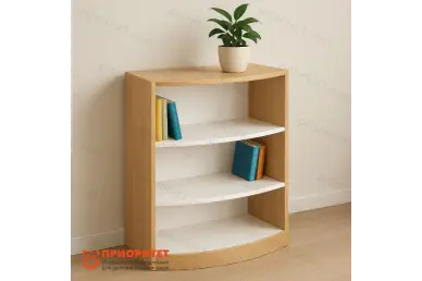 Стеллаж односторонний изогнутый Стеллаж односторонний изогнутый