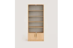 Шкаф-витрина со стеклянными дверцами стандартный1