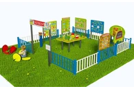 Детская профориентационная игровая площадка АВТОШКОЛА (Оптима-2)