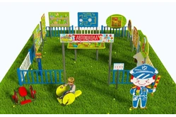 Детская профориентационная игровая площадка АВТОШКОЛА (Стандарт-2)1