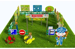 Детская профориентационная игровая площадка АВТОШКОЛА (Стандарт-3)1