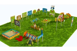 Детская профориентационная игровая площадка АВТОШКОЛА (Элит-1)1