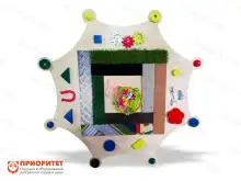 Тактильный диск с декоративными элементами «Веселая игра»1