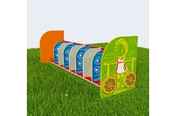 Парковка вечная для детского транспорта мини1