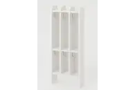 Вешалка для полотенец 2-х ярусная (3 секции) 43х20х115 мз серии Медовая