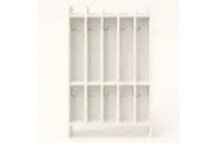 Вешалка для полотенец 2-х ярусная (5 секций) 70х20х100 из серии Медовая