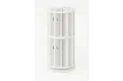 Вешалка для полотенец круглая на 12 ячеек (50х50х115) из серии Медовая1