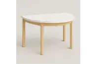 Стол полукруглый 1 гр.роста из серии Медовая