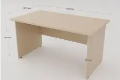 Стол прямоугольный классический из серии Медовая1