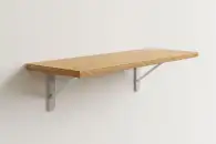 Полка открытая деревянная для поделок из серии Медовая