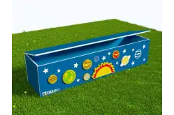 Вечная Лавка-шкаф для хранения игрушек в теневой навес из экопластика Планеты1