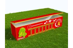 Вечная Лавка-шкаф для хранения игрушек в теневой навес из экопластика 1011