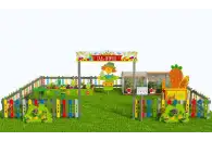 Методическая площадка Сад и огород из Экопластика и нержавеющей стали С06